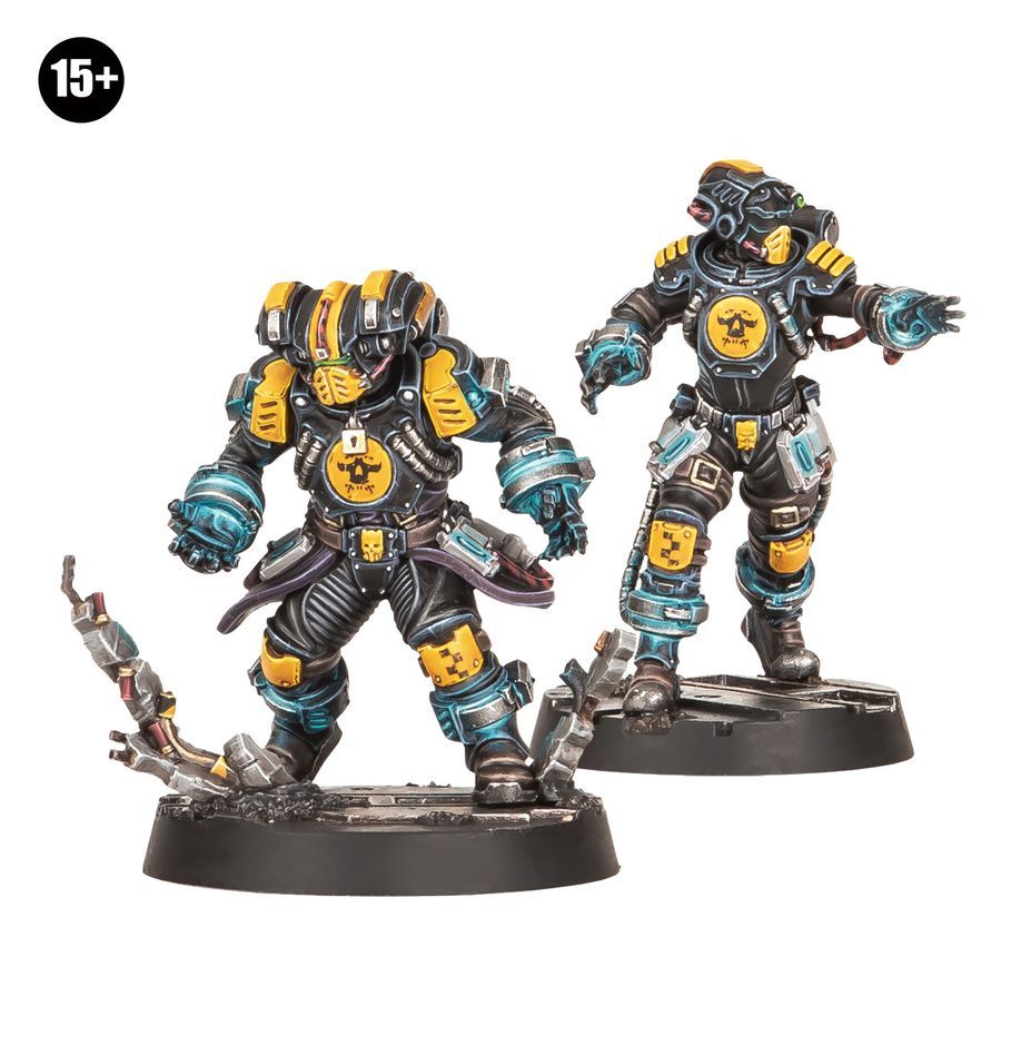 Palanite Enforcer Captains and Sergeants - Necromunda - Games Workshop