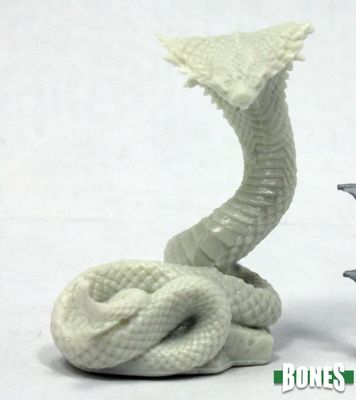 Giant Cobra - Bones - Reaper Miniatures Giant Cobra - Bones - Reaper Miniatures