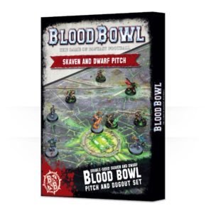 Blood Bowl Skaven / Dwarf-Spielfeld Pitch - Games Workshop Blood Bowl Skaven / Dwarf-Spielfeld Pitch - Games Workshop
