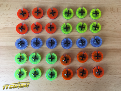 Small Wound Dials (Helios Yellow)