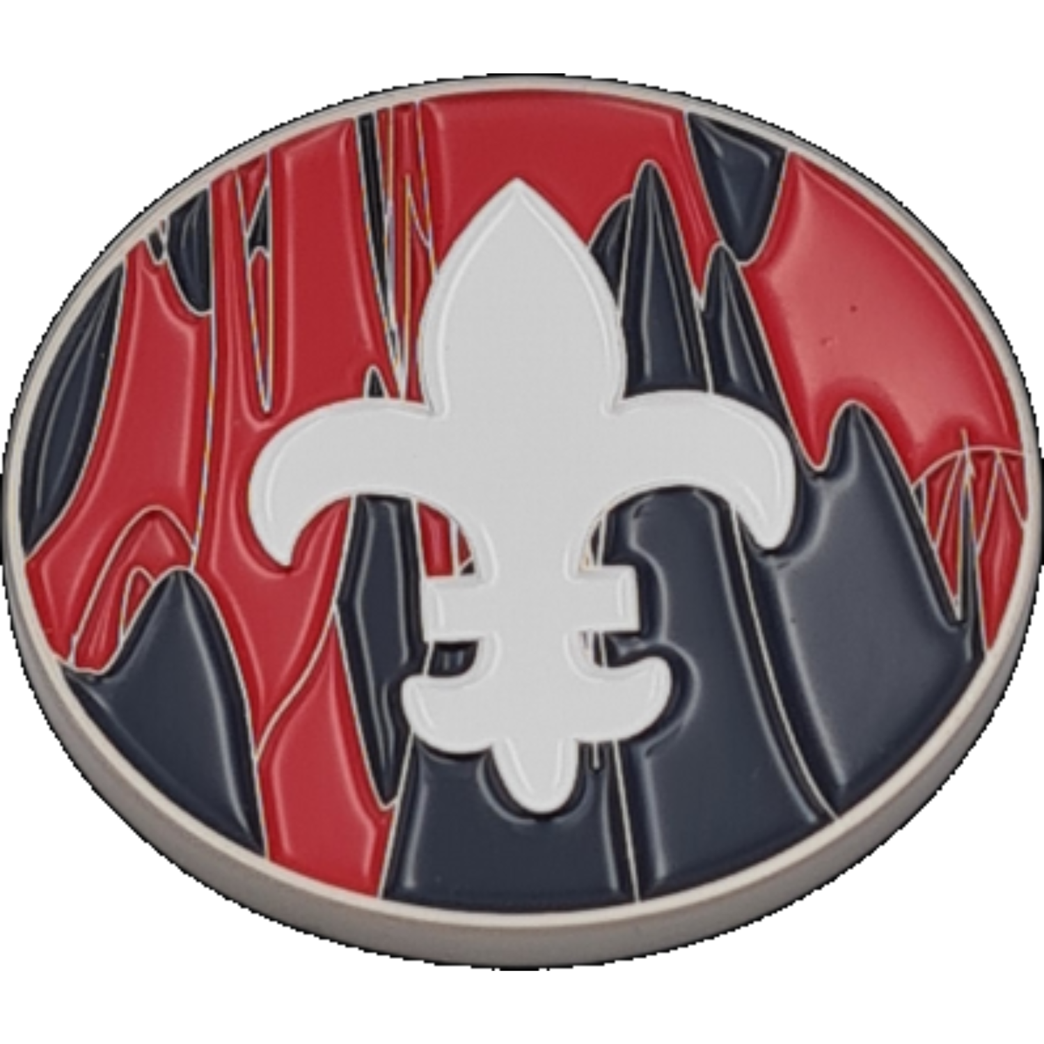 40mm Metal Coin - Fleur De Lis - Baron of Dice 40mm Metal Coin - Fleur De Lis - Baron of Dice