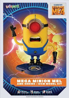 Despicable me 4 amk supermel model kit - Mega Minion Mel - Gunpla