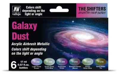 Vallejo Shifters Set - Galaxy Dust (6x 17ml) - Vallejo Model Color - Giraldez - Farben