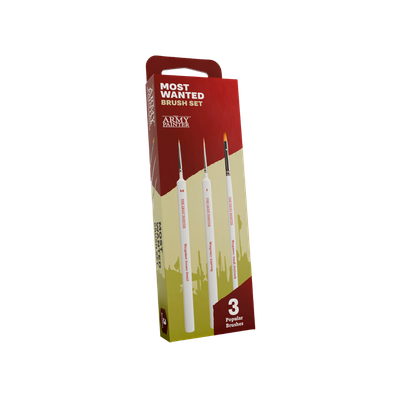 Wargamer Most Wanted Brush Set (2025) - Army Painter Pinsel
