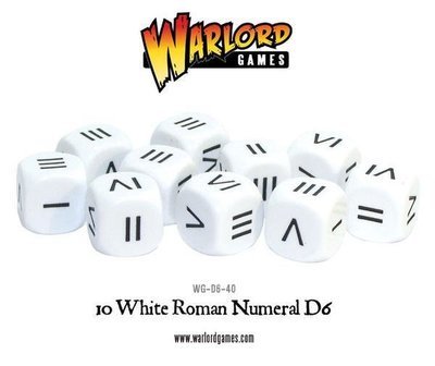 Roman Numeral dice - D6 - Hail Caesar - Römer