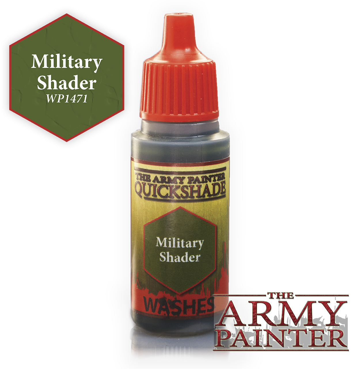 Military Shader Ink Wash - Army Painter Warpaints