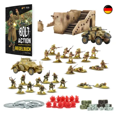A Gentleman's War - German Language Bolt Action: Third Edition Starter Set - Deutsch - Bolt Action - Warlord Games
