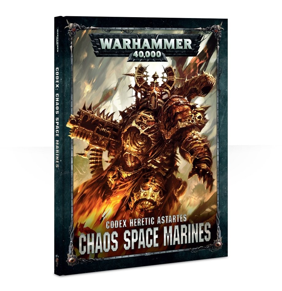CODEX: CHAOS SPACE MARINES 2 (HB ENGLISH) - Warhammer 40.000 - Games Workshop