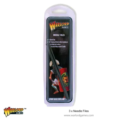 Needle Files x 3 Feilen - Warlord Games