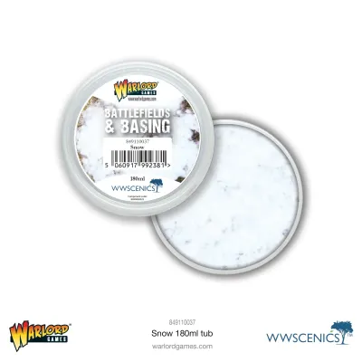 Battlefields & Basing: Snow (180ml) - Warlord Scenics - Warlord Games
