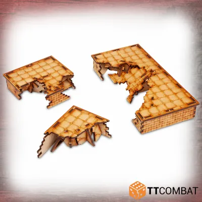 Small Ruined Streets - TTCombat Small Ruined Streets - TTCombat