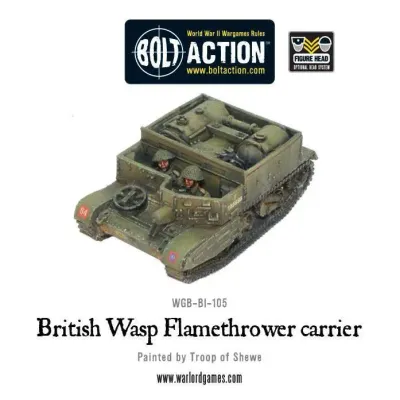 British Wasp Flamethrower carrier - Bolt Action