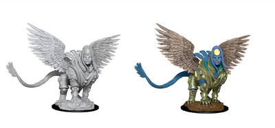 D&D Nolzur's Marvelous Miniatures - Magic the Gathering Unpainted Miniatures: Isperia, Law Incarnate (Sphinx)