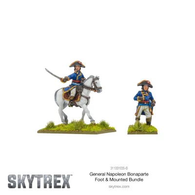 General Napoleon Bonaparte Foot and Mounted Bundle - Black Powder - Warlord Games