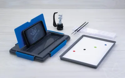 Exemplar Wet Palette Nasspalette - Blue - Game Envy