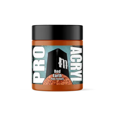 Pro Acryl Basing Textures - Red Earth - FINE 120ml