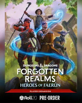 D&D Dungeons & Dragons - Forgotten Realms: Heroes of Faerun - EN