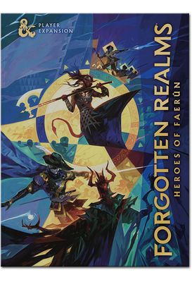 D&D Dungeons & Dragons - Forgotten Realms: Heroes of Faerun (Alt Cover) - EN