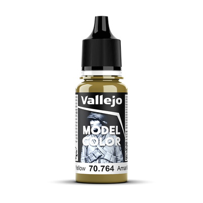 Military Yellow 18ml - Model Color (125) - Vallejo - Farben