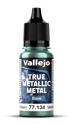 Dusken Green 18 ml - True Metallic Metal Base - Vallejo