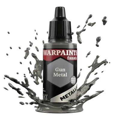 Warpaints Fanatic Metallic: Gun Metal - (1) - The Army Painter