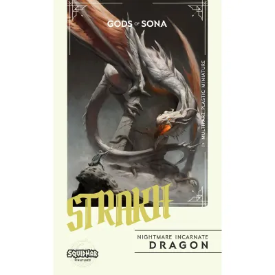 Strakh, Nightmare Incarnate Dragon - Gods of Sona - Squidmar Miniatures