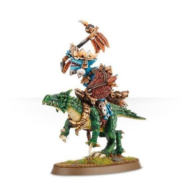MO: Saurus Scar Veteran on Cold One -Seraphon - Warhammer - Age of Sigmar - Games Workshop