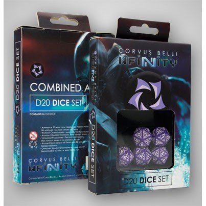Combined Army D20 Dice Würfel Set - Infinity Combined Army D20 Dice Würfel Set - Infinity