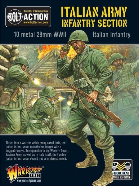 Italian Army Infantry Section - Allies - Bolt Action