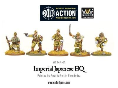 Imperial Japanese Army HQ - Bolt Action - Warlord Games