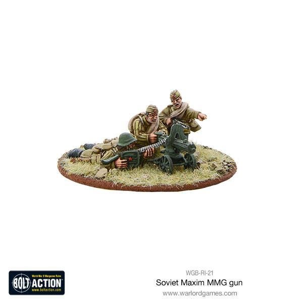 Soviet Army Maxim MMG - Bolt Action - Warlord Games