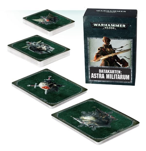 Datakarten: Astra Militarum (Data Cards) - Warhammer 40.000 - Games Workshop