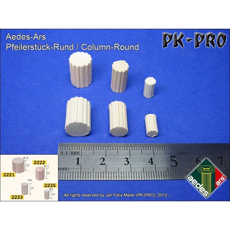 Pfeilerstück-Rund-Klein-(2223)-(50x) - PK-Pro