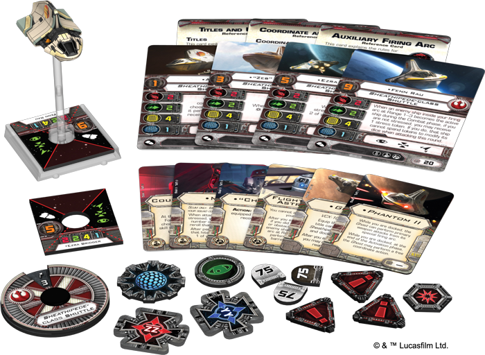 Star Wars: X-Wing - Phantom II Erweiterung Phantom 2 - Pack Deutsch Star Wars: X-Wing - Phantom II Erweiterung Phantom 2 - Pack Deutsch