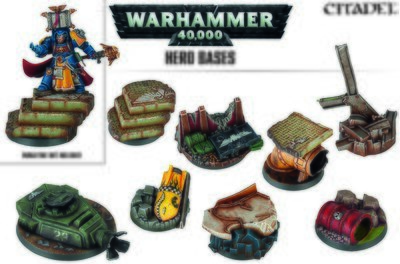 Warhammer 40,000 Hero Bases - Games Workshop