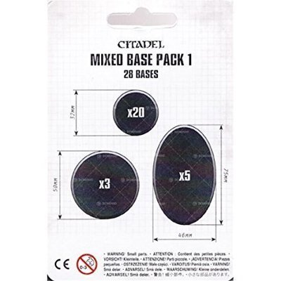 Mixed Base Pack 1 (32,50,75) - Games Workshop