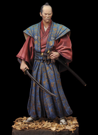 Samurai Daimyo 1750 1/24 - 75mm - Andrea Miniatures