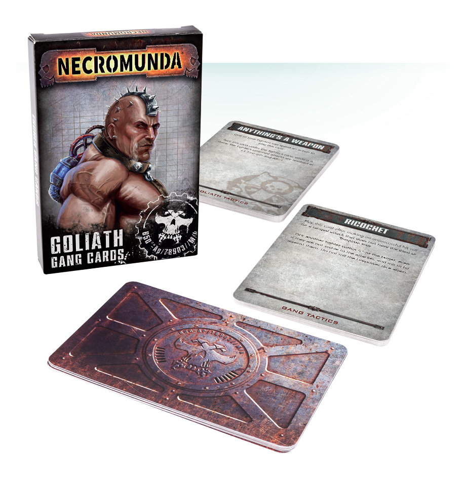 Necromunda Gang-Karten: Goliath - Games Workshop