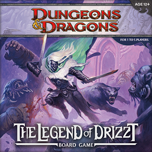 D&D Dungeons and Dragons - The Legend of Drizzt Board Game