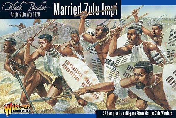 Anglo-Zulu War: Married Zulu Impi - Black Powder - Warlord Games