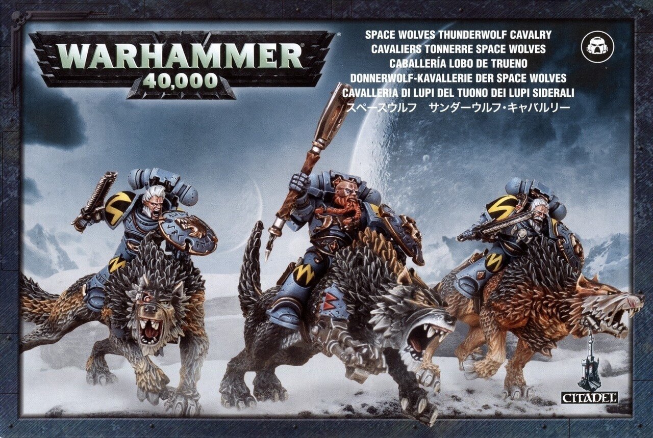 Thunderwolf Cavalry Space Wolves - Warhammer 40.000 - Games Workshop