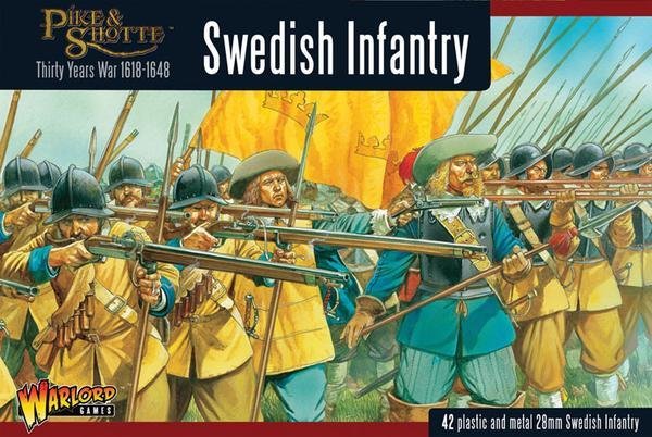 Swedish Infantry Regiment boxed set - Pike & Shotte - Warlord Games