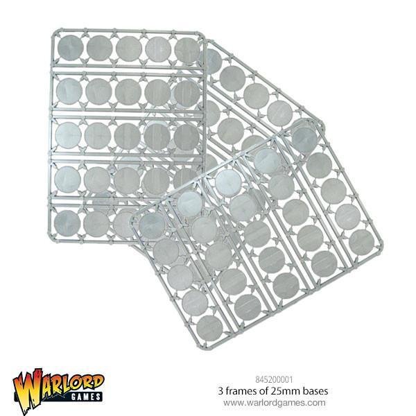 3 frames of 25mm bases - Warlord Games