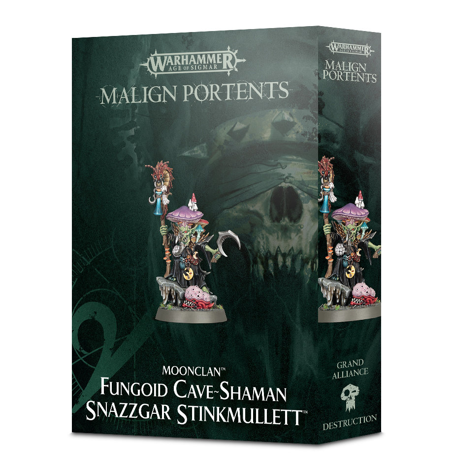 Fungoid Cave-Shaman Snazzgar Stinkmullett - Age of Sigmar - Games Workshop