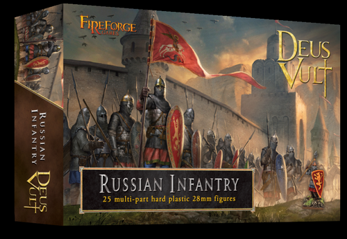 Russian Infantry (25) - Deus Vult - Fireforge Games