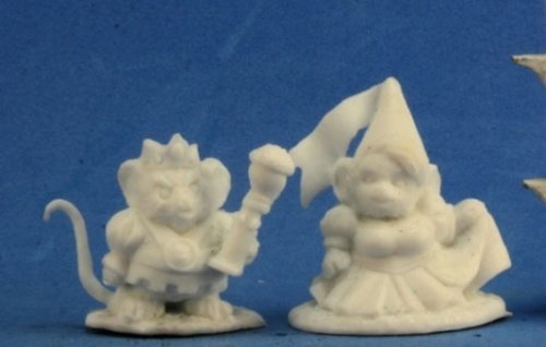 Mousling King and Princess - Bones - Reaper Miniatures