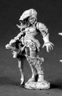 Terezinya, Bone Pander Wizard Goth Sorceress - Reaper Miniatures