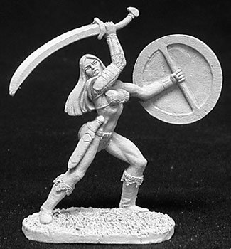 Melorian, Female Ftr - Reaper Miniatures