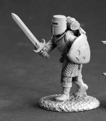 Sir Justin, Templar - Reaper Miniatures