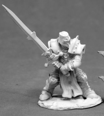 Crusader Justifier (Two Handed Sword) - Reaper Miniatures